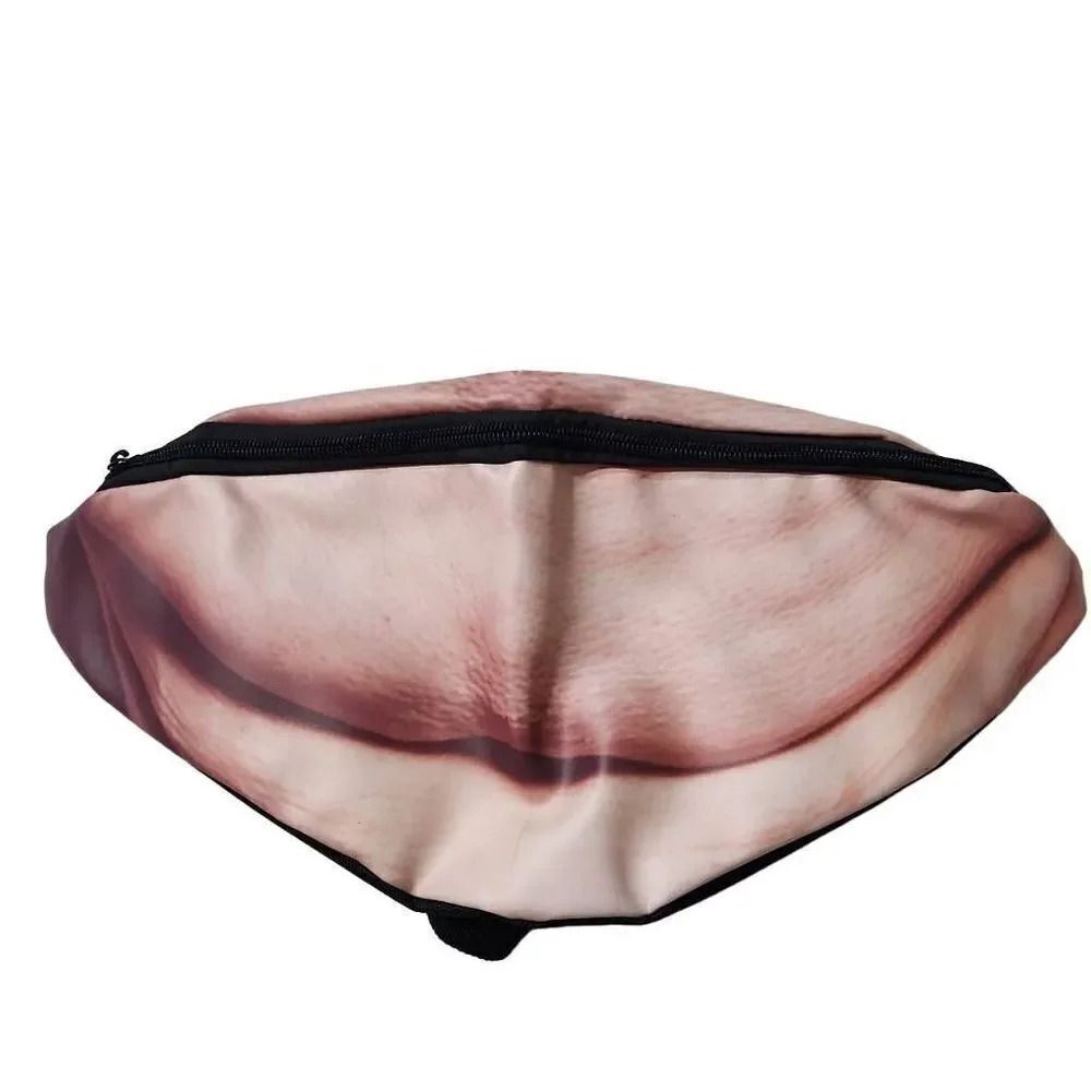 Hairy Belly Fanny Pack White Elephant Gag Funny Gift